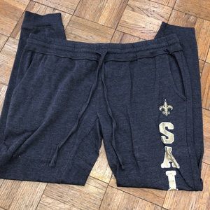 Women’s Grey Saints Sweatpants